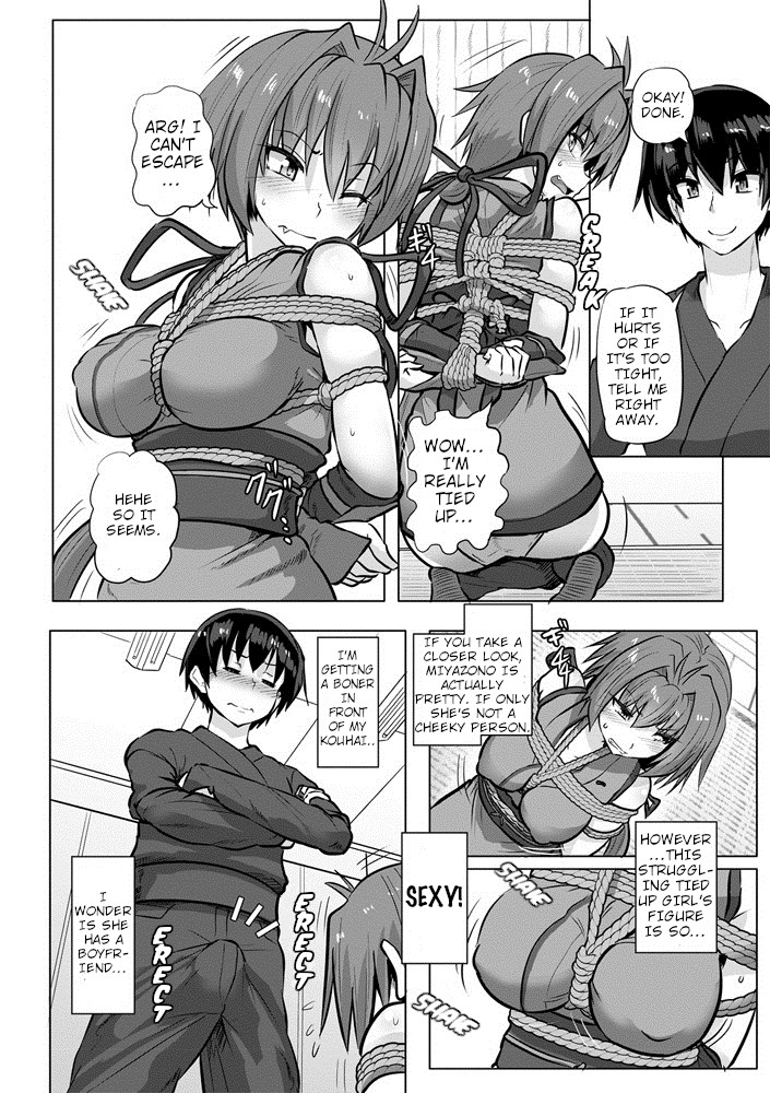 Hentai Manga Comic-Bondage Ninja Lewd Book-Read-4